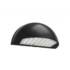 Reno R51031 Half-Moon LED Wall pack - 48/64/80W - 120-347V - 30/40/50K - 135lm/W. Built-in DC PhotocellLED Wall Pack