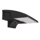 Reno R51043 Cut Off Wall Pack - 36/48/60W Selectable Wattage - 120-347V - 30/40/50K Selectable CCT - Up to 169lm/W - Built-In DC Photocell - Black Finish