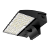 Reno R51043 Cut Off Wall Pack - 36/48/60W Selectable Wattage - 120-347V - 30/40/50K Selectable CCT - Up to 169lm/W - Built-In DC Photocell - Black FinishLED Wall Pack