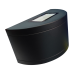 RENO R51051 Up & Down Semi-Circle Wall Pack R1 - Selectable Wattages 24/32/40W - Selectable CCT 3000/4000/5000K - 120-347V - Black Finish 