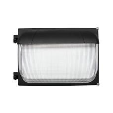 RENO R51062 Traditional Slim Wall Pack R2 - Selectable Wattages 80/100/120W - Selectable CCT 3000/4000/5000K - 120-347V - Black Finish 