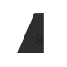 Reno R51214 RENO-SFWP-DV-MCCT-ABA-G2-R3-BK - Architectural Slim Full Cut-off Wall Pack R3 - BeamFlex™ Adjustable Beam Angle Technology: T2/T3/T4