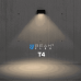 Reno R51214 RENO-SFWP-DV-MCCT-ABA-G2-R3-BK - Architectural Slim Full Cut-off Wall Pack R3 - BeamFlex™ Adjustable Beam Angle Technology: T2/T3/T4