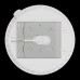 RENO R52013 LED Slim Round Canopy - 120-347V - Multi CCT 3000/4000/5000K - Multi wattage 25/30/35/40W - White housingGarage Canopy