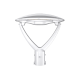 Reno R55011 ARCHITECTURAL POST TOP FIXTURE R1 - 40/50/60W Selectable Wattage - 120-347V - 3000/4000/5000K Selectable CCT - White Finish 