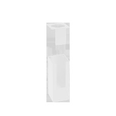 Reno R59024 RENO-CWS-SQKIT-6-WH - 6" Square Shell for Cylinder Wall Sconce - White Finish