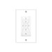 Reno R75302 RENO-RS-RC-BNNG - Bluetooth 7-Key Smart Wall Switch - Wall switch with mounting plate