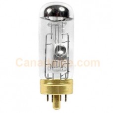 USHIO 1000119 - CAL/CXP-INC120V-300W - Stage and Studio -  Projection Lamps - T10 Bulb - Clear with Opaque Tip  - G17Q-7 Base