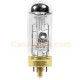 USHIO 1000156 - CZA/CZB-INC120V-500W - Stage and Studio - Projection Lamps - Clear with Opaque Tip - T10 - G17q-7 Base