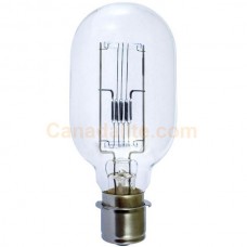 USHIO 1000217 - DRB/DRC-INC120V-1000W - Clear - T20 Bulb - Stage and Studio - Projection Lamp - P28S Base