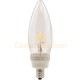 Ushio 1003701 - U-LED Candle - Retrofit LED C11 Bulb - 0.6W / E12 - Warmwhite / 2700K - 40,000 Hours ** Discontinued and Not Available**