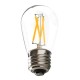 Ushio 1004161 - U-LED™ Filament LED S14 - Warm White / 2700K - 1.5W - Clear - Dimmable - E26 Base 