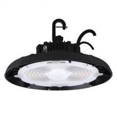 Votatec - LED UFO High Bay - 3CCT Adjustable - 150W - Watts Adjustable - 120-347V - Dimmable - With Plug for Sensor - Black Finish - AST-HB23-150WS1BT2C1-BH35/40/50WD