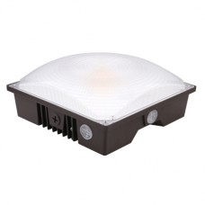 Votatec - CCT & Power Adjustable Canopy Parking LED - 40W/50W/60W Adjustable - 120-347VAC - 7200-8700LM - 3000K/4000K/5000K Adjustable - White/ Black Finish available - AST-PG06-60WJSP1DC1-WE