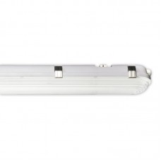 Votatec - LED 4FT Vapor Tight Fixture - Up to 48W - Watt Adjustable  - 3CCT Adjustable - 120-347VAC - 6240LM - 110° Beam Angle - Built-in Sensor - J5236KLDX-DU48W3P-3TS12