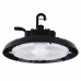 Votatec - LED UFO High Bay - 3CCT Adjustable - 100W - Watts Adjustable - 120-347V - 130-150LM/w - Dimmable - With Plug for Sensor - Black Finish - AST-HB18B-100WF1B1T2C1-BH35/40/50KWDRound LED High Bay