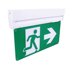 Votatec Slim Running Man Exit Sign with Battery Backup 3.5W - BY-B2408U