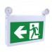 Votatec - Combo Emergency Light (Running Man Sign) - 2X1.2W - 120-347VAC - 6500K - White FinishEmergency Lighting
