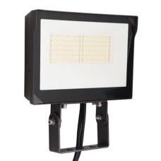 Votatec - LED Multi-Voltage Flood Light - 120W/100W/80W Adjustable - 3CCT Adjustable - 120-347VAC - Black Finish - AST-FL19-120WBH8DC1-BRPYMW30/40/50