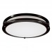 Votatec 12 inch 2 Ring Slim Flush Mount 3Way CCT - 15W - 120V - 1200LM - 5CCT Switchable - Sliver/ Black/ Brushed Brass Finish available - VO-RF12W15-120-D-3Way