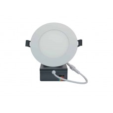 Votatec LED Recessed 4" Slim Round Panel - 9W - 750 Lumens - 120V - 3000K - VO-RP4W9-120-30-D