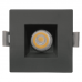 Votatec - 2" Square Baffle Downlight - 8W - 650Lm - 120V - 3CCT Adjustable - White and Black Finish available - VO-SP2W8-120-D-5WAYLED Recessed Mount Fixtures