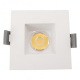 Votatec - 2" Square Baffle Downlight - 8W - 650Lm - 120V - 3CCT Adjustable - White and Black Finish available - VO-SP2W8-120-D-5WAY