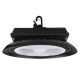 Votatec - LED UFO High Bay - 5000K - 240W  - 120-347V - 130-150LM/w - Dimmable - With Plug for Sensor - Black Finish - AST-HB18-300WF1B1T2C1-BH50