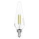 Votatec - LED Spear Candle Filament - 5.5W - 3000K - Warmwhite - VO-FCAW5.5-12-30-D-SP 