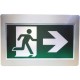 EELighting EX-CET-100   CET Series LED running Man Exit Sign 120 / 347 V AC dual voltage White 