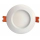 EELighting RLBLED-3-S6W-3KWH 6W 3000K LED Recessed Light  Baffle Luminaire 120V White 