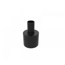 Reno R59306 The RENO–TAR5 is a steel tenon adapter which converts the top of a 5” round pole into a 2 3/8” single tenon. It slips over the pole and is perfect for the standard Slip-Fitter accessory.