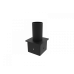 Reno R59308 The RENO–TAS4 is a steel tenon adapter which converts the top of a 4” square pole into a 2 3/8” single tenon. It is an internal fit inside of the pole, perfect for the standard Slip-Fitter accessory.