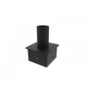 Reno R59309 The RENO–TAS5 is a steel tenon adapter which converts the top of a 5” square pole into a 2 3/8” single tenon. It slips inside the pole and is perfect for the standard Slip-Fitter accessory.