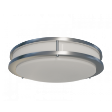 Reno R31012 LED 16″ FLUSH MOUNT CEILING FIXTURE with integrated MCCT and Multi-Wattage technology.